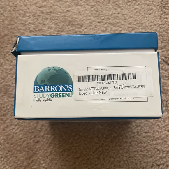 ACT Prep Flashcards - Picture 2 of 2